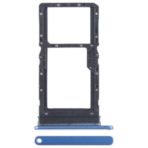 For Huawei Enjoy 30 Plus SIM + SIM / Micro SD Card Tray (Blue)