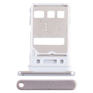 For Honor 80 Pro Flat SIM + SIM Card Tray (Silver)