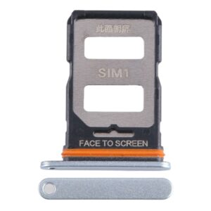 For Xiaomi Redmi Note 12 Turbo SIM Card Tray + SIM Card Tray (Silver)