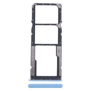 For Xiaomi Redmi Note 12s SIM Card Tray + SIM Card Tray + Micro SD Card Tray (Blue)