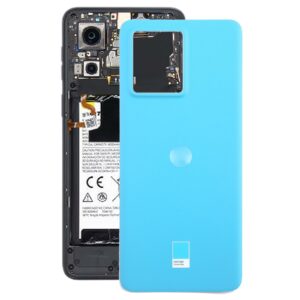 For Motorola Edge 40 Neo Original Battery Back Cover(Blue)