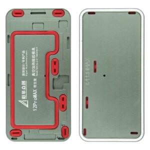 For iPhone 12 Pro Max LCD Screen Frame Vacuum Heating Glue Removal Mold with Holder