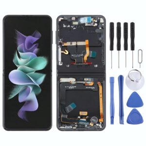 For Samsung Galaxy Z Flip3 SM-F711 Original LCD Screen Digitizer Full Assembly with Frame (Black)