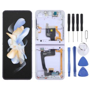 For Samsung Galaxy Z Flip4 SM-F721 Original LCD Screen Digitizer Full Assembly with Frame (Purple)