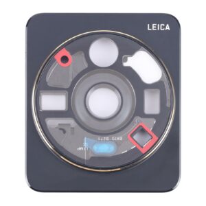 For Xiaomi 12s Ultra Camera Lens Cover (Black)