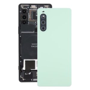 For Sony Xperia 10 V Original Battery Back Cover with Camera Lens Cover(Green)