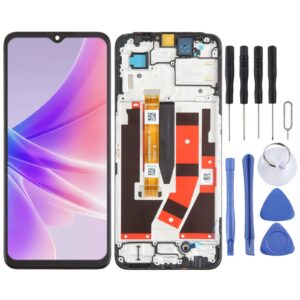 For OPPO A97 5G OEM LCD Screen Digitizer Full Assembly with Frame