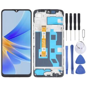 For OPPO A1x OEM LCD Screen Digitizer Full Assembly with Frame