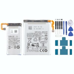 For Samsung Galaxy Z Flip5 2620mAh 971mAh 1 Pair Battery Replacement