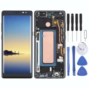 For Samsung Galaxy Note 8 SM-N950 TFT Material LCD Screen Digitizer Full Assembly with Frame (Black)