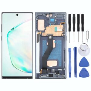 For Samsung Galaxy Note10+ SM-N975F TFT Material LCD Screen Digitizer Full Assembly with Frame, Not Supporting Fingerprint Identification (Black)