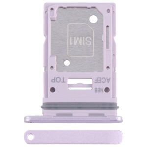 For Samsung Galaxy A35 SM-A356B Original SIM Card Tray + SIM / Micro SD Card Tray (Purple)
