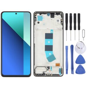 For Xiaomi Redmi Note 13 4G Original AMOLED Material LCD Screen Digitizer Full Assembly with Frame (Black)