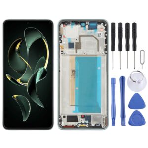 For Xiaomi 13T Original AMOLED Material LCD Screen Digitizer Full Assembly with Frame (Green)
