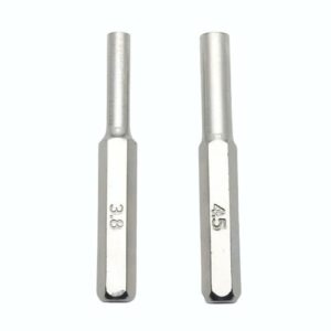 For N64/NGC/SFC Game Console Disassembly Hardware Tools Screwdriver Accessories, Model: 3.8mm+4.5mm Sleeve
