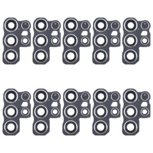 For Samsung Galaxy S24 Ultra SM-S928B 10pcs Original Rear Camera Lens Cover(Silver)