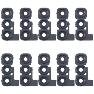 For Samsung Galaxy A24 4G SM-A245F 10pcs Original Rear Camera Lens Cover(Black)