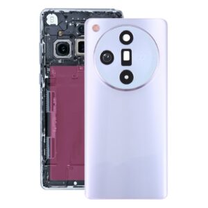 For OPPO Find X7 Original Battery Back Cover with Camera Lens Cover(Purple)