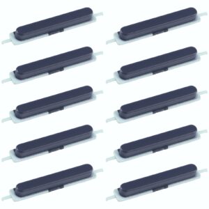 For Samsung Galaxy F15 5G SM-E156B 10pcs Original Power Button and Volume Control Button (Black)