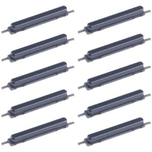 For Samsung Galaxy A24 4G SM-A255F 10pcs Original Power Button and Volume Control Button (Black)
