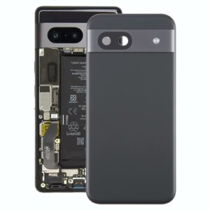For Google Pixel 8a Original Battery Back Cover with Camera Lens Cover(Black)