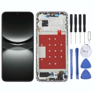 For Huawei Nova 12 Original LCD Screen Digitizer Full Assembly with Frame (Silver)