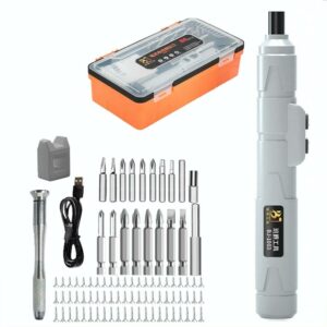 88pcs /Set Pen-Type Micro Precision Electric Screwdriver Set Mini Mobile Phone Watch Screwdriver