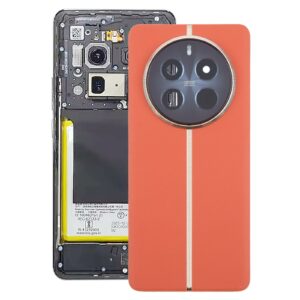 For Realme 12 Pro+ Original Battery Back Cover with Camera Lens Cover(Red)