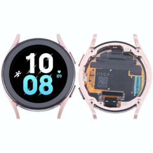 Original LCD Screen Digitizer Full Assembly with Frame for Samsung Galaxy Watch5 40mm SM-R900/R905 (Pink)