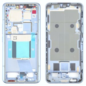 For Xiaomi 14 Ultra Original Front Housing LCD Frame Bezel Plate (Blue)