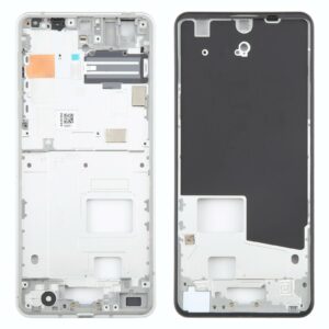 For Sharp Aquos R5G Original Middle Frame Bezel Plate (Silver)