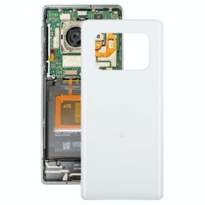 For Sharp Aquos R6 Original Battery Back Cover(White)