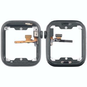 For Apple Watch Series 7 45MM GPS Aluminium Alloy Middle Frame Bezel Plate with Crown Spin Axis Flex Cable(Green)