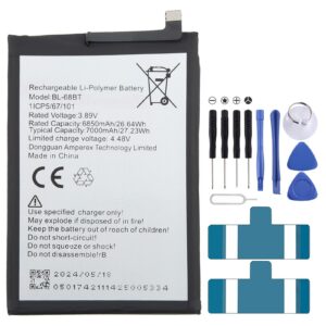 For Tecno POVA NEO 2 / NEO 3 LH6 BL-68BT 7000mAh Battery Replacement