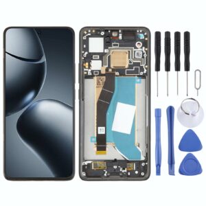 For Xiaomi 14T Pro Original LCD Screen Digitizer Full Assembly with Frame (Black)