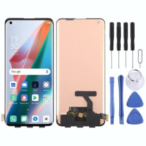 For OPPO Find X3 OLED LCD Screen with Digitizer Full Assembly with Fingerprint Identification