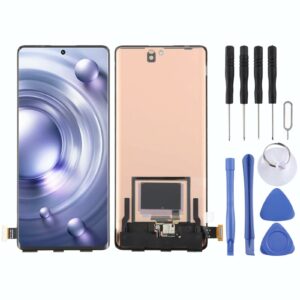 For vivo X80 Pro V2185A V2145 OLED LCD Screen with Digitizer Full Assembly with Fingerprint Identification