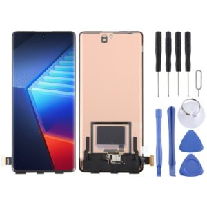 For vivo iQOO 10 Pro OLED LCD Screen with Digitizer Full Assembly with Fingerprint Identification
