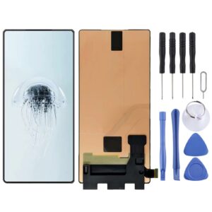For ZTE Nubia Z70 Ultra NX733J NX736J AMOLED LCD Screen Digitizer Full Assembly (Black)