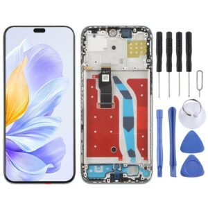For Honor X60i Original LCD Screen Digitizer Full Assembly with Frame (Blue)