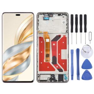 For Honor X60 Pro Original LCD Screen Digitizer Full Assembly with Frame (Purple)