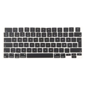 For MacBook A2681 A2941  A3113  A3114 UK Big Enter Version Keycaps, Language:Denmark