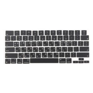 For MacBook A2681 A2941 A3113 A3114 US Small Enter Version Keycaps, Language:Korean