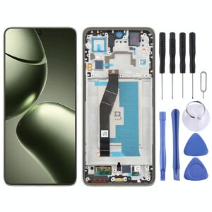For Xiaomi 14T AMOLED Original LCD Screen Digitizer Full Assembly with Frame (Green)