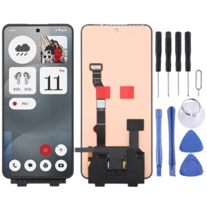 For Nothing Phone 3a A059 AMOLED Original LCD Screen with Digitizer Full Assembly (Black)