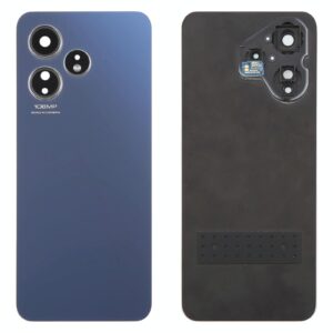 For Boost Celero 5G 2024 Glass Battery Back Cover(Blue)