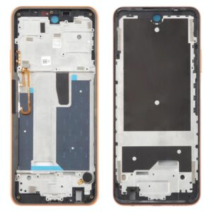 For Boost Mobile Celero 5G 2024 Middle Frame Bezel Plate (Orange)