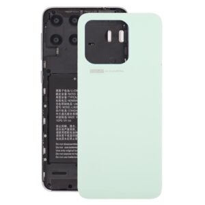 For ZTE Axon 70 Glass Battery Back Cover with Adhesive(Green)