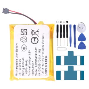 For Garmin Fenix 5X / 5s Plus 361-00098-00 500mAh Battery Replacement