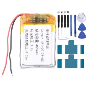 For Garmin Fenix 6X / 6X Pro 361-00126-00 455mAh Battery Replacement